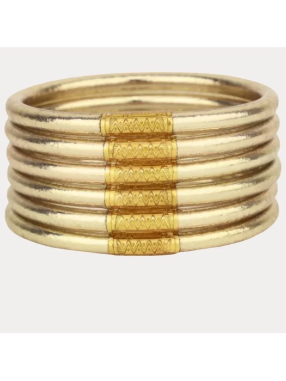 Budha Girl Bangles -authentic - Gold-- 9 all weather-size large